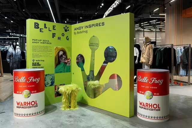 BELLE FROG ОТКРЫВАЕТ POP-UP-ПРОСТРАНСТВО ANDY INSPIRES