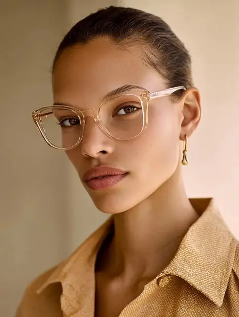 ТРЕНДЫ. БРЕНДЫ. TRENDS. BRANDS. ТРЕНД ПЯТЫЙ: ПРОЗРАЧНЫЕ ОПРАВЫ С ЭФФЕКТОМ ГЛУБИНЫ